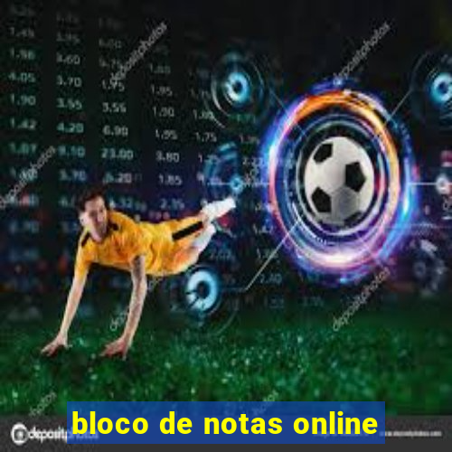 bloco de notas online